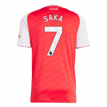 Arsenal Home Back Shirt 2025-26