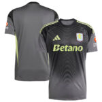 Aston Villa Goalkeeper Black Shirt 2025-26