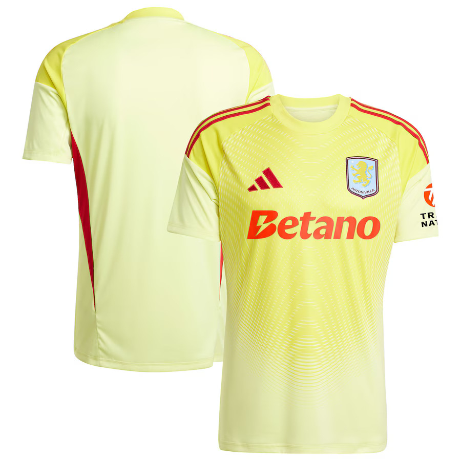 Aston Villa Goalkeeper Shirt 2025-26 Aston Villa Goalkeeper Shirt 2025-26