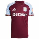 Aston Villa Home Shirt Front 2025-26