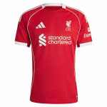 Liverpool Home Shirt Front 2025-26