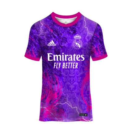 Real Madrid Dragon Vector Shirt front view