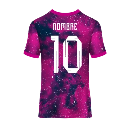 Real Madrid Galaxy shirt back view