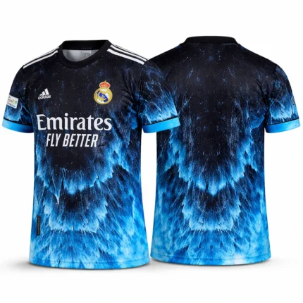 Real Madrid Ocean Blue Shirt
