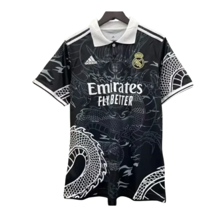 real madrid dragon black shirt new