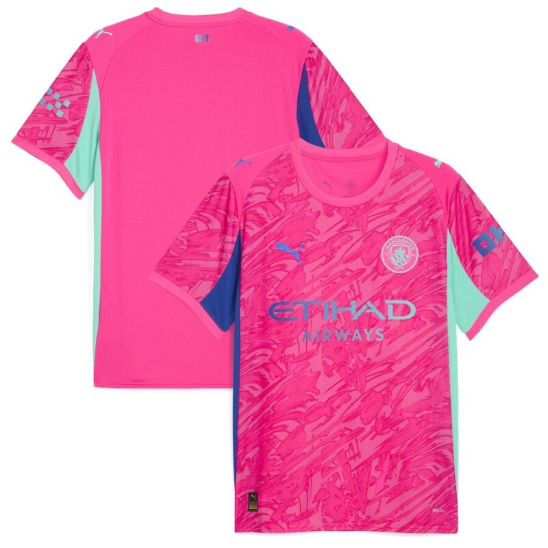 Manchester City Goalkeeper Shirt 2025-26 Pink