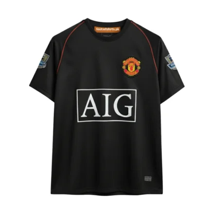 Manchester United 2007-08 black kit