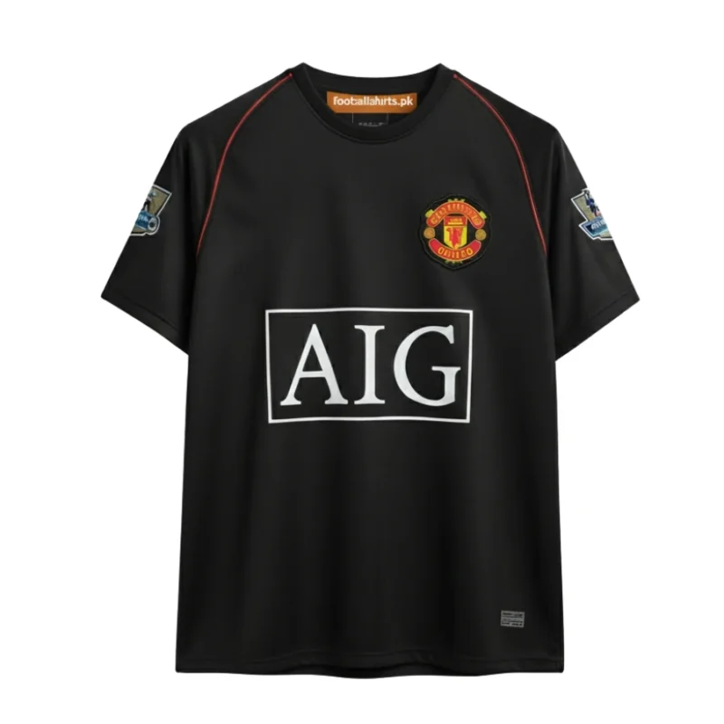 Manchester United 2007-08 black kit