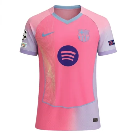 Barcelona Pink Special Edition Shirt 25-26 front view