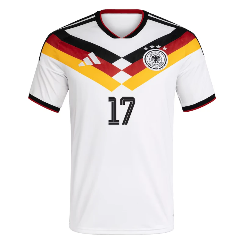 germany home shirt front side
