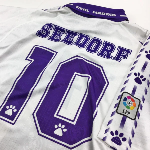 Real Madrid Shirt 1996-97 BACK view