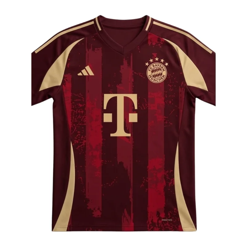 Bayern Munich Concept Grunge Football Shirt front side