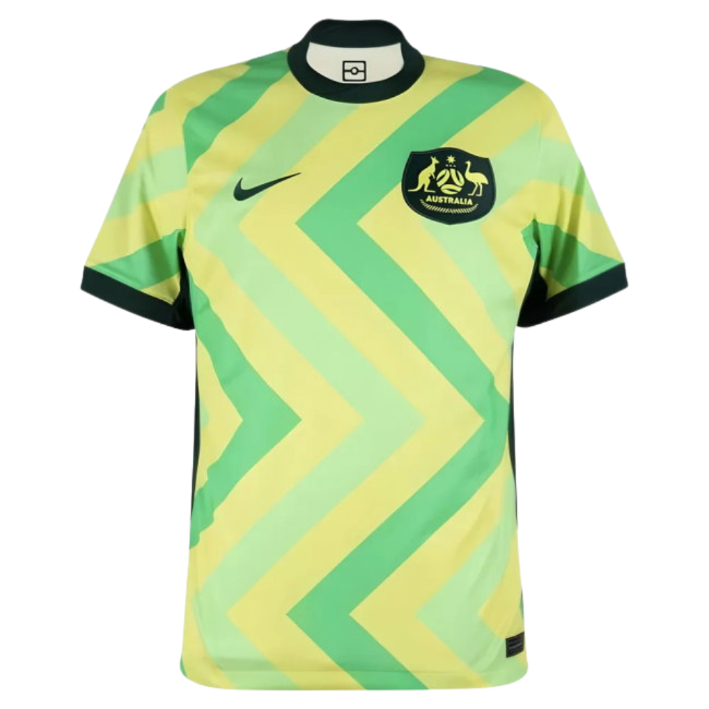 Australia Home Shirt 2025-26 Front Australia Home Shirt 2025-26