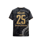 Bayern Munich Dragon Black Shirt 2024 Back
