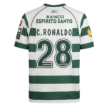 C Ronaldo Sporting 2001-03 Shirt Back