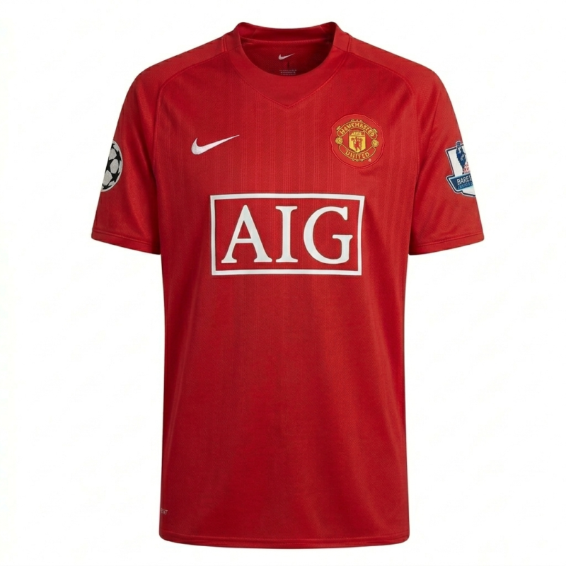Manchester United 2007-08 Red Shirt