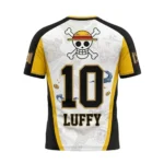 one piece football shirt back view