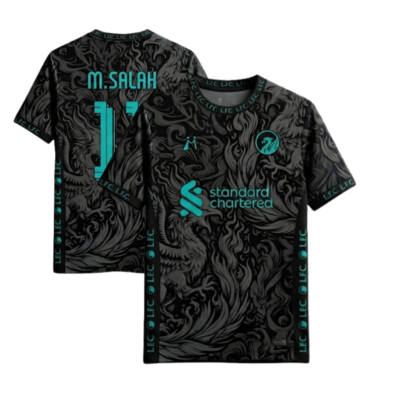 Liverpool FC 2024-25 Fantasy Concept Black Shirt