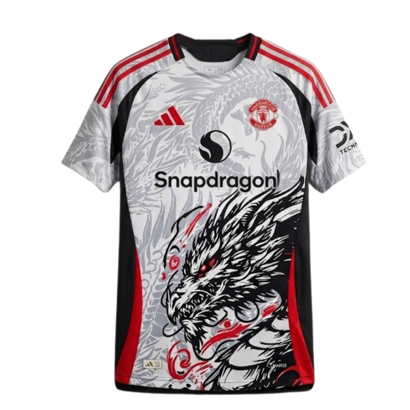 Manchester United Black Dragon Shirt Front