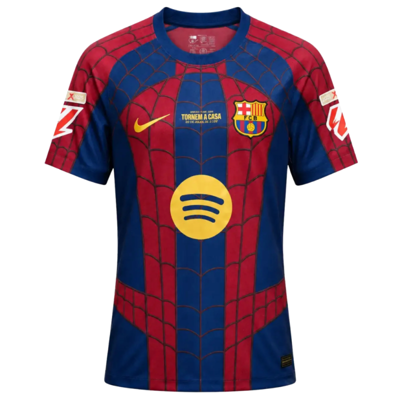 Barcelona Spider Man Shirt Front