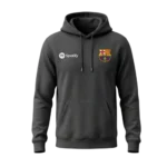 FC Barcelona Black Pullover Hoodie – Spotify Logo - Image 2