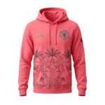 Inter Miami Pink Graphic Pullover Hoodie – Adidas - Image 2
