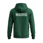 Real Madrid Dark Green Pullover Hoodie – Adidas - Image 3