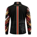 Manchester United Concept Zipper Jacket – Black, White & Red - Image 2